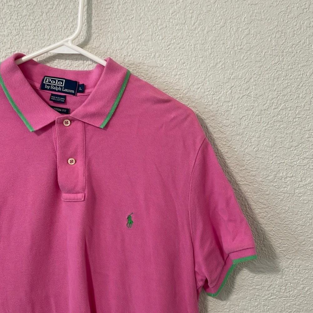 Pink Polo by RL